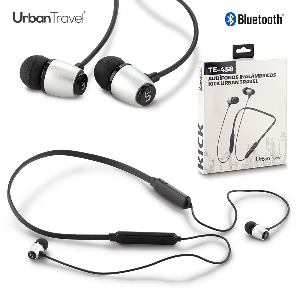 Audifonos Inalámbricos Kick Urban Travel TE 458 Producto Serial